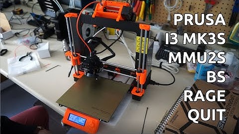 Prusa i3 Mk3s MMU2S problems