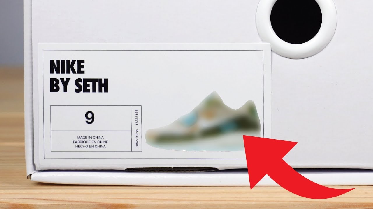 Unboxing a Collab NIKE BY YOU Sneaker 