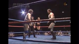 Harley Race & Bockwinkel vs Blackjack Mulligan & Lanza 1984 03 11