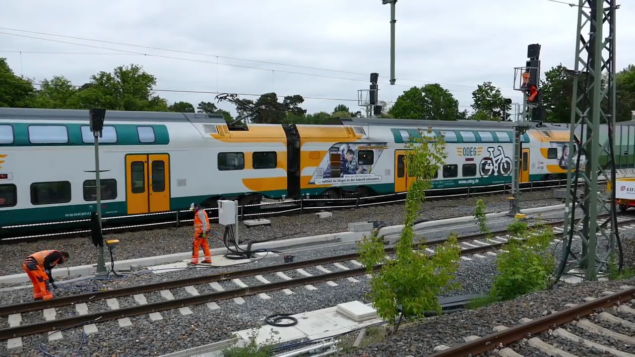 Baustelle Dresdner Bahn - Mai 2025
