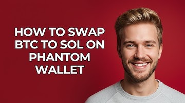How To Swap Btc To Sol On Phantom Wallet - NEW! Step by Step