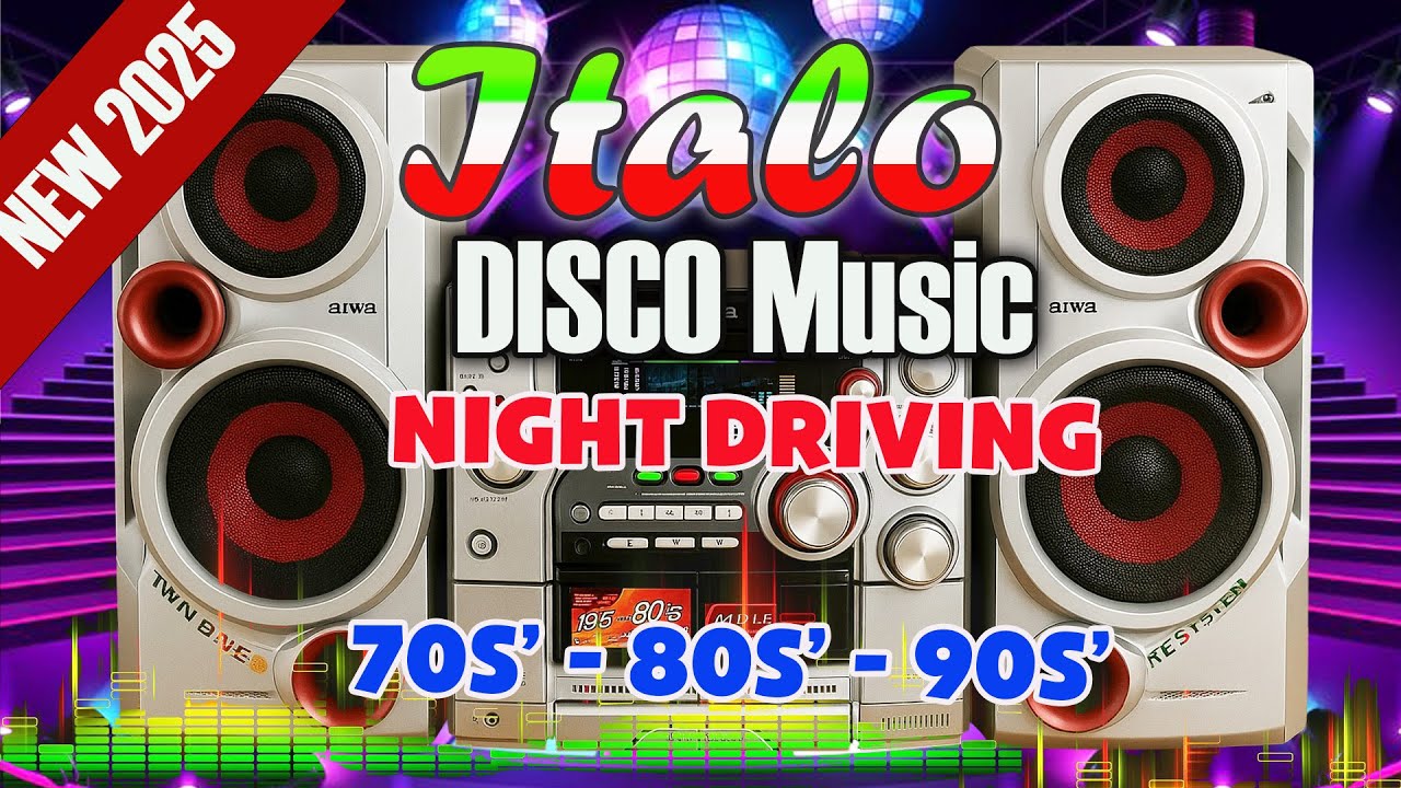 👉NIGHT DRIVE ENERGY 🚗 Ultimate Italo Disco Megamix 2025 | Driving Music & Bass Boost Test