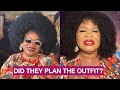 See what happen moment bimbo oshin  dayo amusa met at alagbede movie premiere