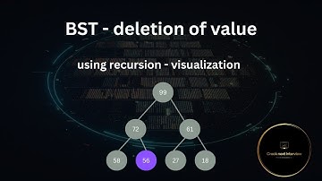 Deleting a node from a tree  | Removal of value from BST in java | Hindi