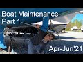 Boat Maintenance Part 1 - Hallberg Rassy 54 Cloudy Bay - Apr-Jun 2021. Season21 Ep1