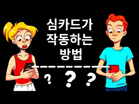 세상을 바꾼 플라스틱 조각 심 카드가 작동하는 방법 