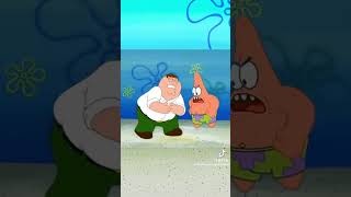 Peter Griffin fights, Patrick Star