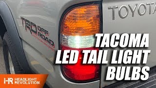 Toyota Tacoma 0104  LED Tail Light Bulb Upgrades  Turn Signal, Reverse, Brake