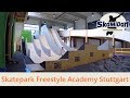 Freestyle academy stuttgart  indoor skatepark germany  skatepark suttgart deutschland  skamidan