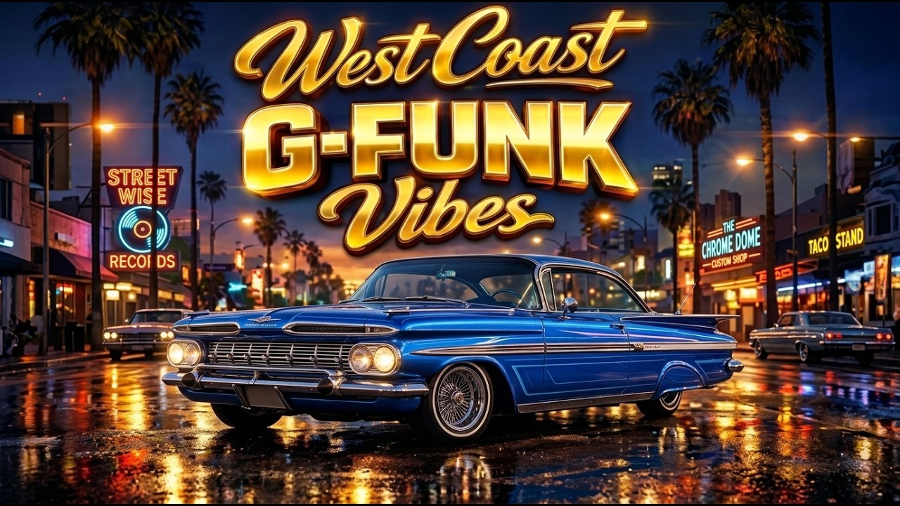 🌇 West Coast G-Funk Vibes – Sunset Cruisin' in L.A. - YouTube