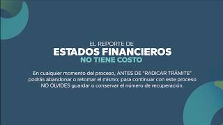 Videotutorial Deposito Estados Financieros