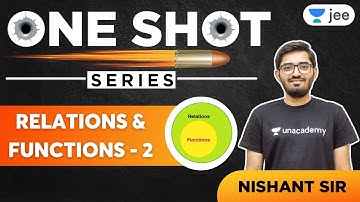 Relations & Functions in One Shot - 2 | JEE Main | Unacademy JEE | JEE Maths | Nishant Vora
