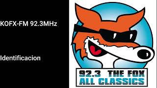 ID KOFX-FM 92.3MHz - The Fox 92.3 FM ID KOFX-FM 92.3MHz - The Fox 92.3 FM