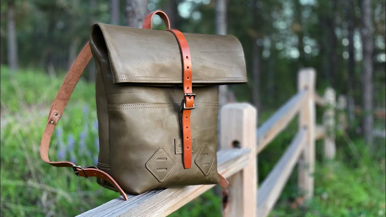 DIY Bag Kit Leather Rucksack / Backpack to make at home