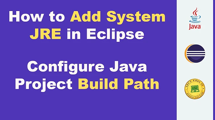 How To Add JRE System Library In Eclipse