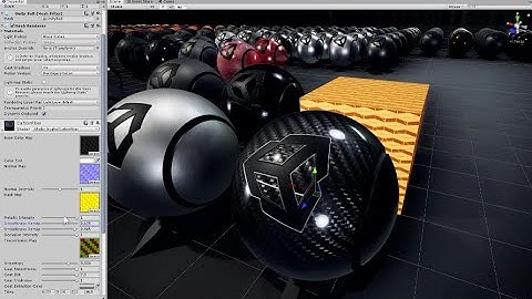 Unity Measured Materials Library