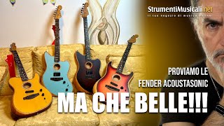 Fender Acoustasonic - MA CHE BELLE!!! StrumentiMusicali.net