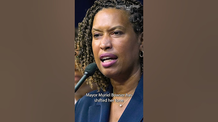 Bowser pushing back on Trump’s DC rhetoric after initial placating tone