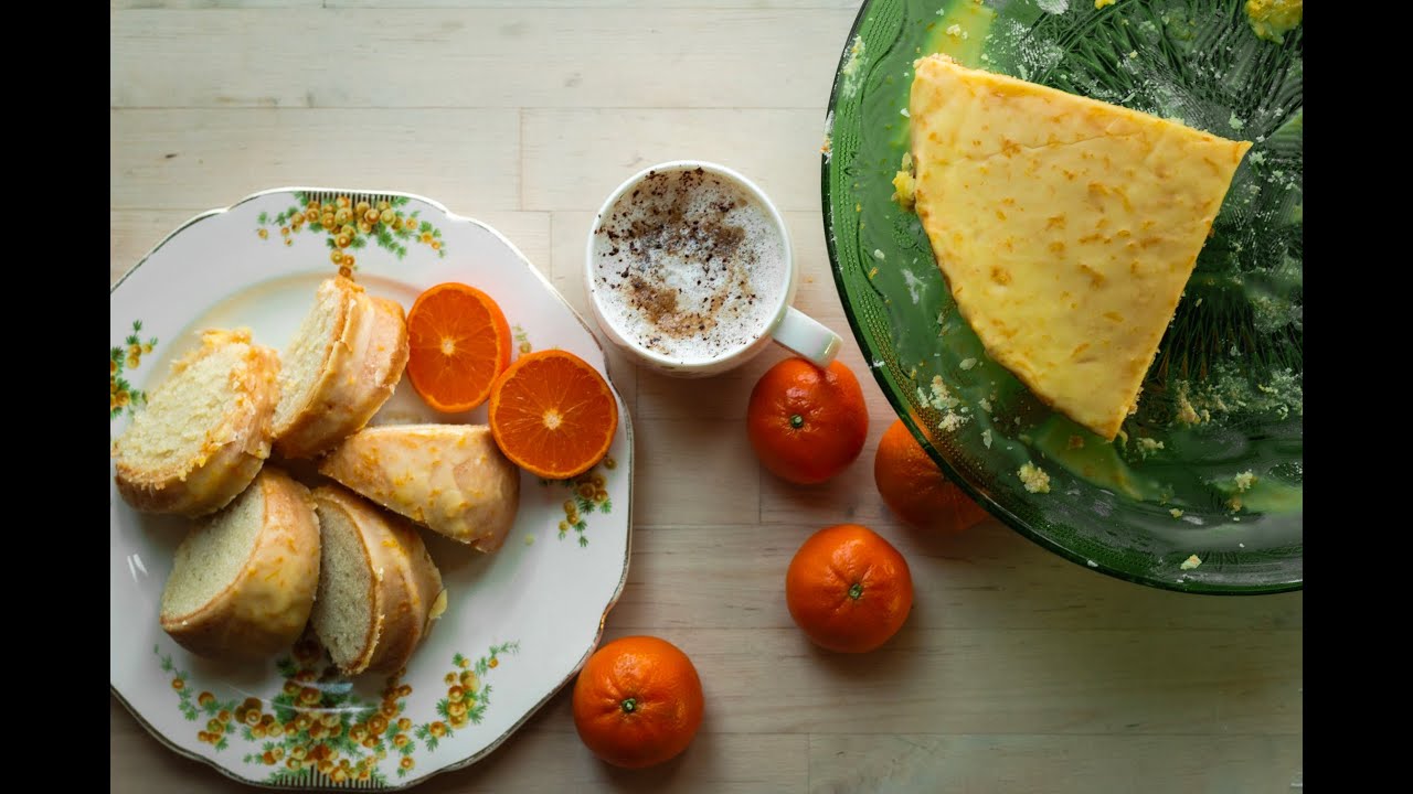 How to Make Mandarin Orange Cake with Orange Glaze