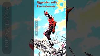 Niyander with Testosterone, #zetman, #Funk Taka, #mighty cat mask niyander, #funk, #Edit.