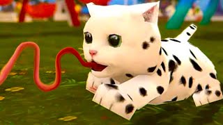 Симулятор Маленького Котика #1 Язык Милого Котенка в Virtual Cat Simulator Cute Kitty на пурумчата