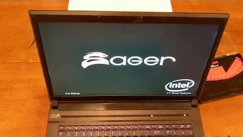 Laptop screen replacement / How to replace laptop screen Clevo P170SM