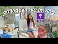 COLLEGE MOVE IN DAY VLOG✨*moving into my nyu DORM!* dorm tour!