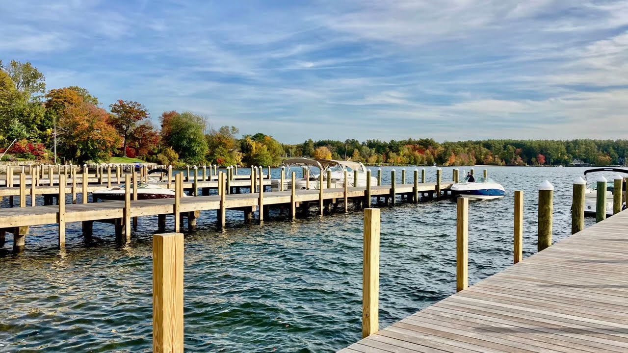 Historic down town Wolfeboro NH