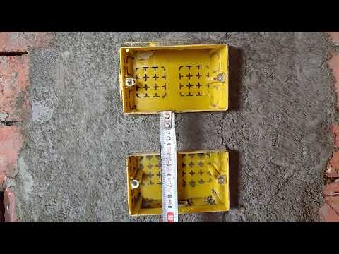 تعرف على أفضل مسافة بين علب مفاتيح الكهرباء الرأسي والأفقي في مصر كهرباء منزليه شرح تأسيس الكهرباء