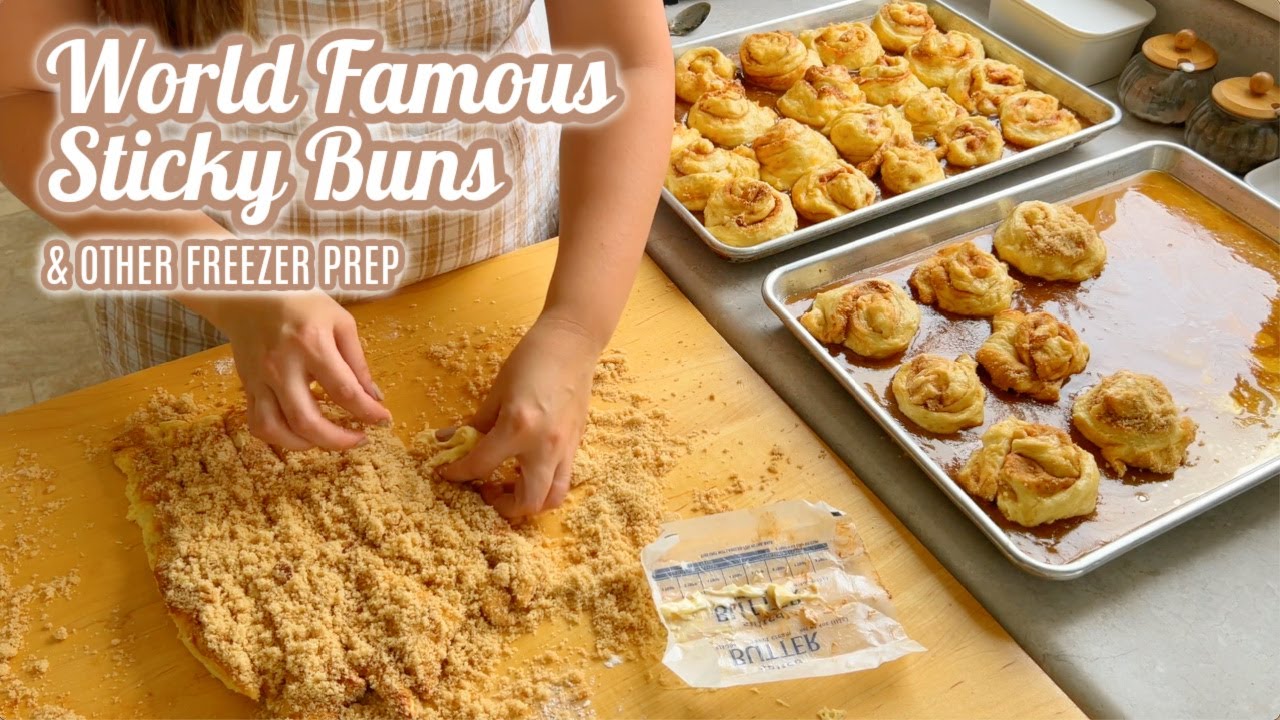 Freezer Prep Secrets World Famous Sticky Buns Revealed YouTube