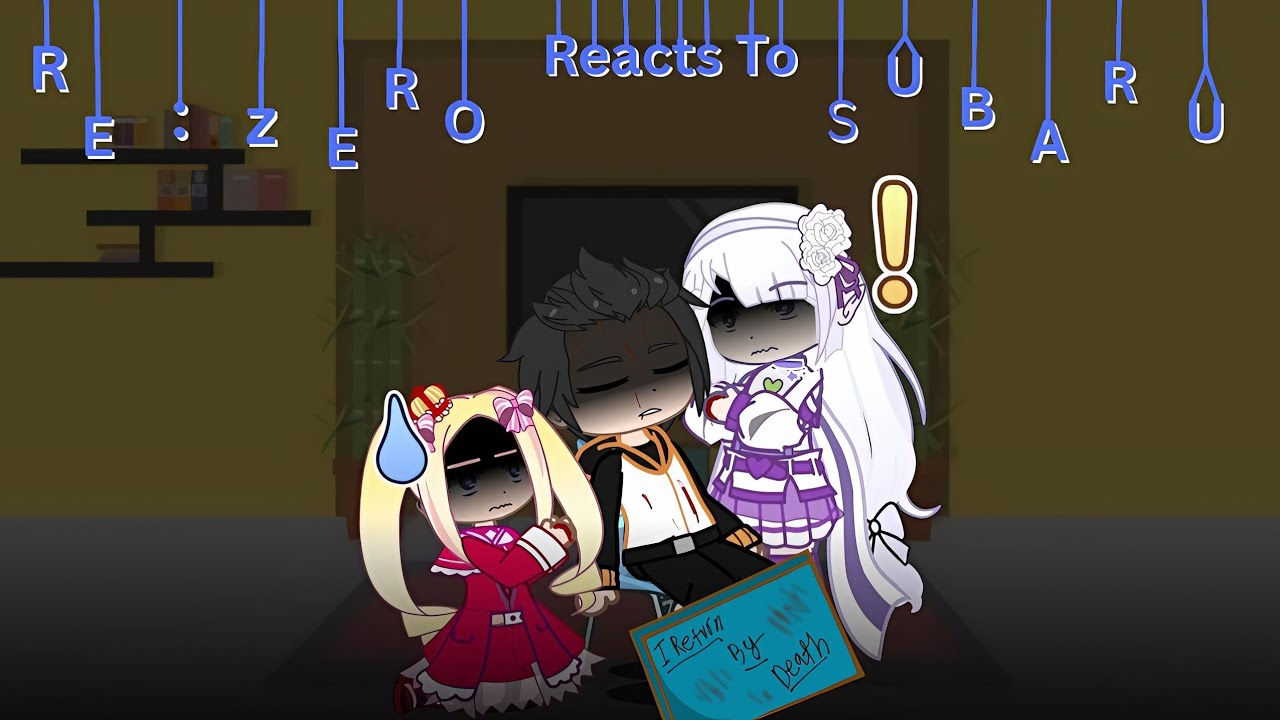 Re:Zero Reacts To Subaru Natsuki | All Parts | Rus/Eng | Re:Zero