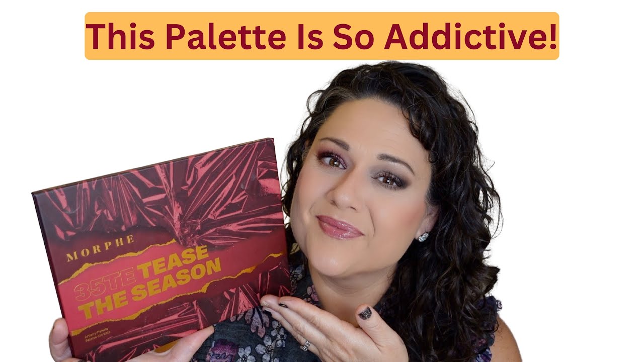 I Can't Stop Using This Palette! Morphe 35 TE Tease The Season Artistry Palette! So Addicting!