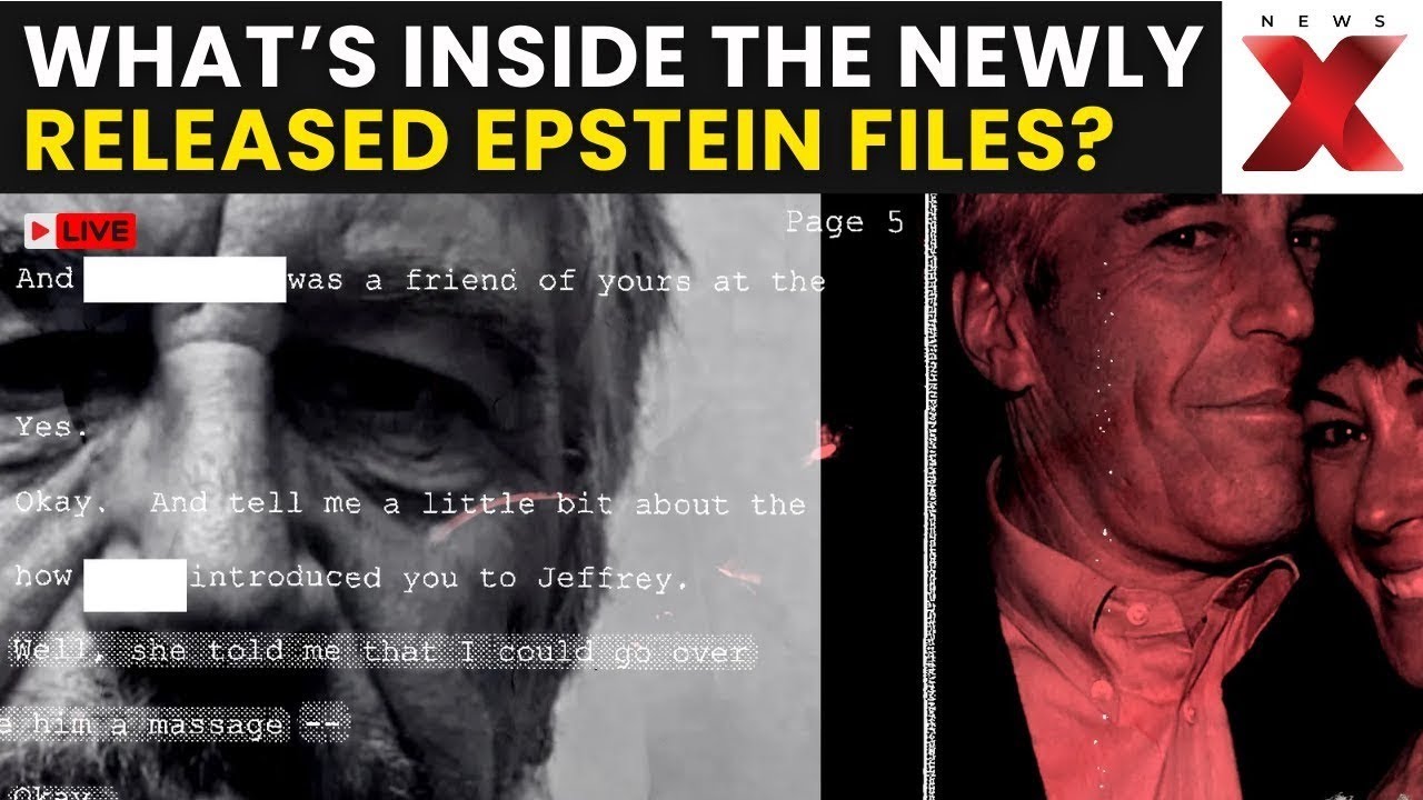 Spstein Files New Epstein Files LIVE: What’s Inside the Newly Released Jeffrey ...