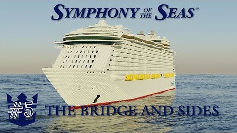 Minecraft: Symphony of the Seas Tutorial! | Part 5 - The Bridge and Sides