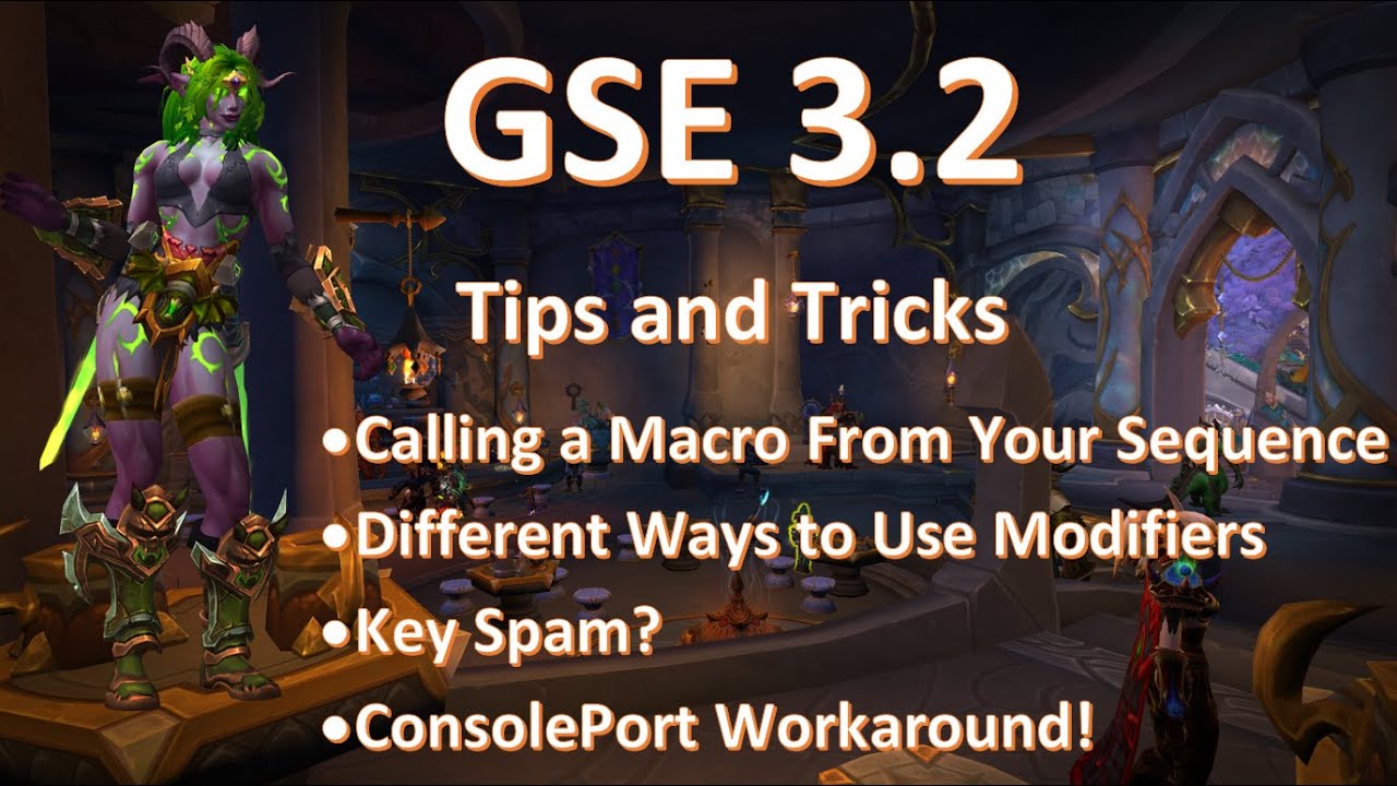 GSE Tips and Tricks World of Warcraft TWW and PrePatch YouTube