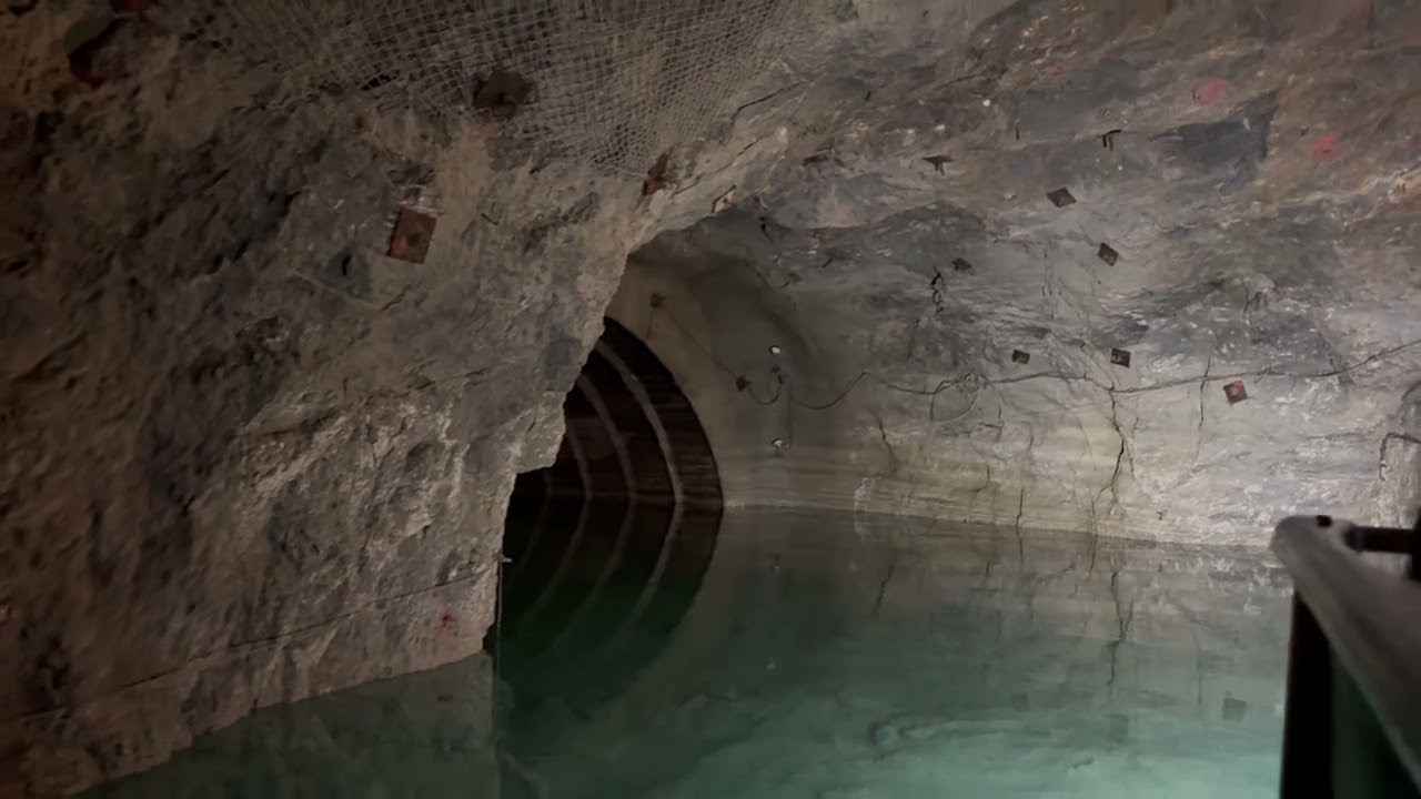 Seegrotte Hinterbrühl Austria I The largest underground subterain lake in Europe I 4K