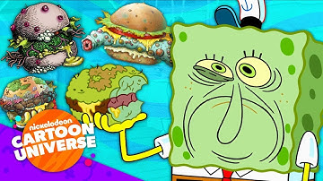50 DIFFERENT Types of Krabby Patties! 🍔 | SpongeBob | Nicktoons