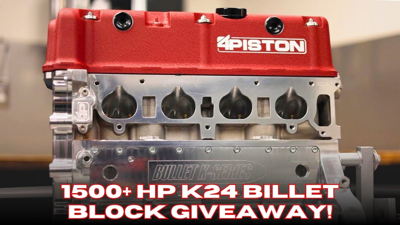 Блок цилиндров K24 мощностью более 1500 л.с. в ПОДАРОК! 4Piston предлагает безумную скидку в 30 0...