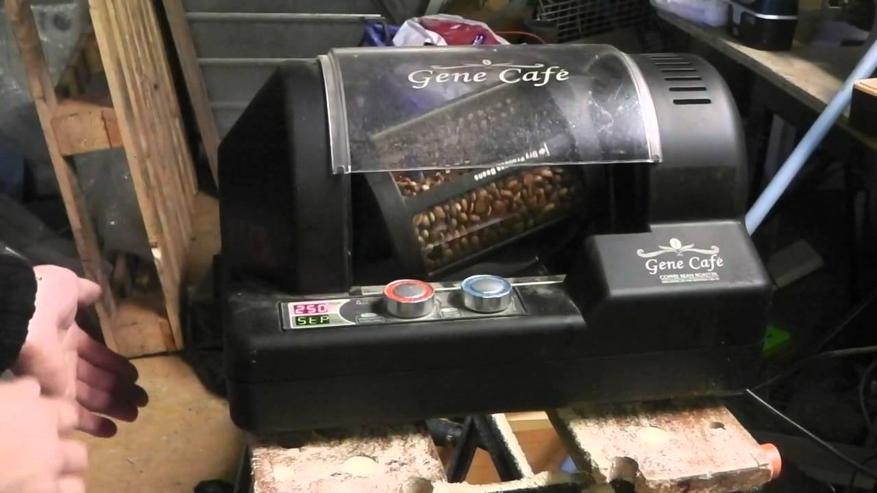 Roasting green coffee beans YouTube