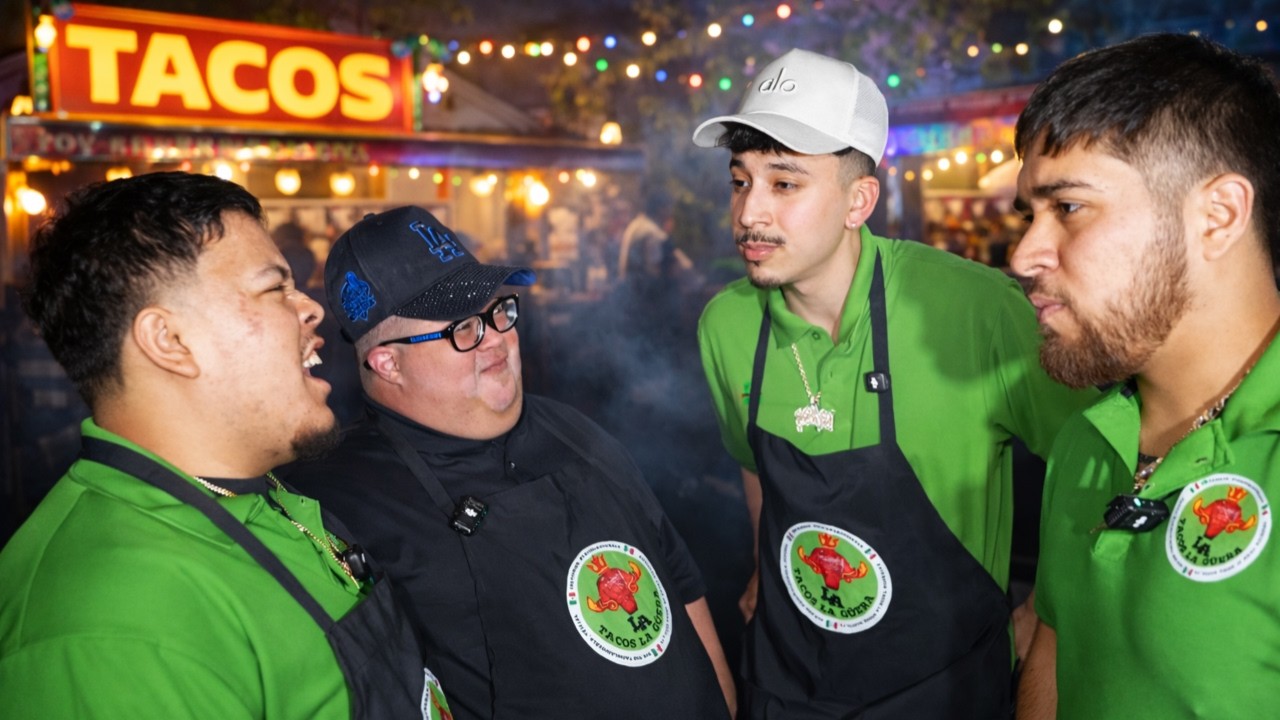 Becoming Taqueros for a Day with Santea, Benjy and Theo!