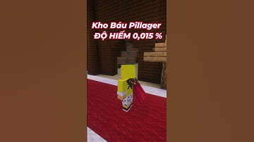 cách tìm kho báu của kẻ cướp dân làng mà ít người biết trong minecraft #minecraft