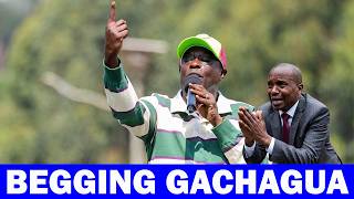 BREAKING: Kindiki captured begging Gachagua 