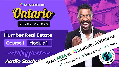 Humber Real Estate Audio Study Guide - Course 1 by...