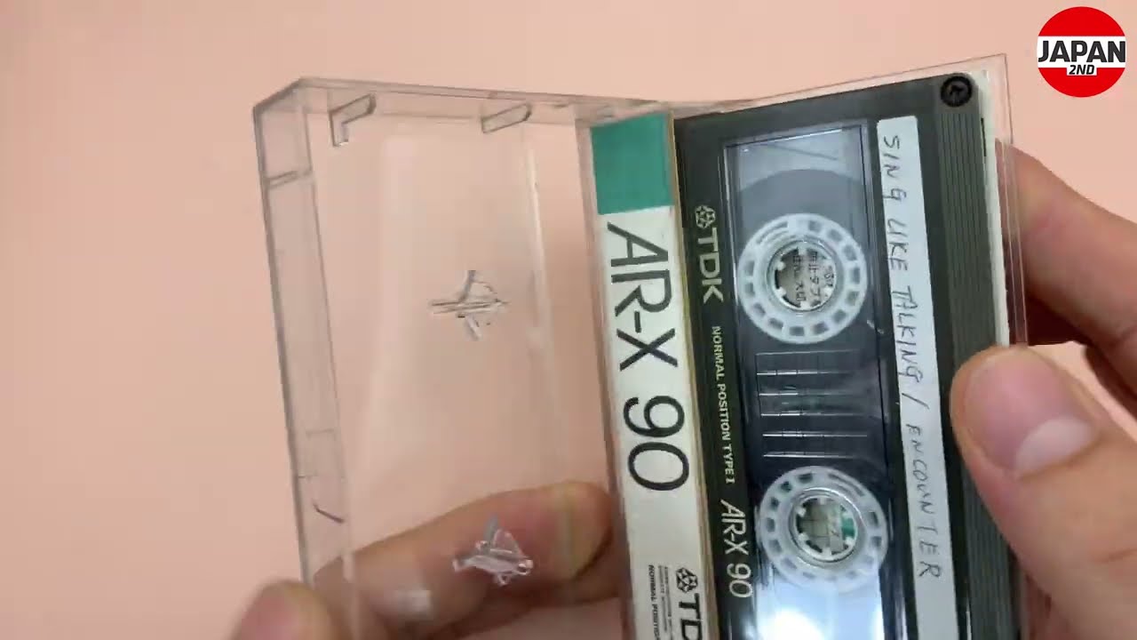 Băng cát xét TDK AR–X 90 Cassette Tape Normal Position カセット