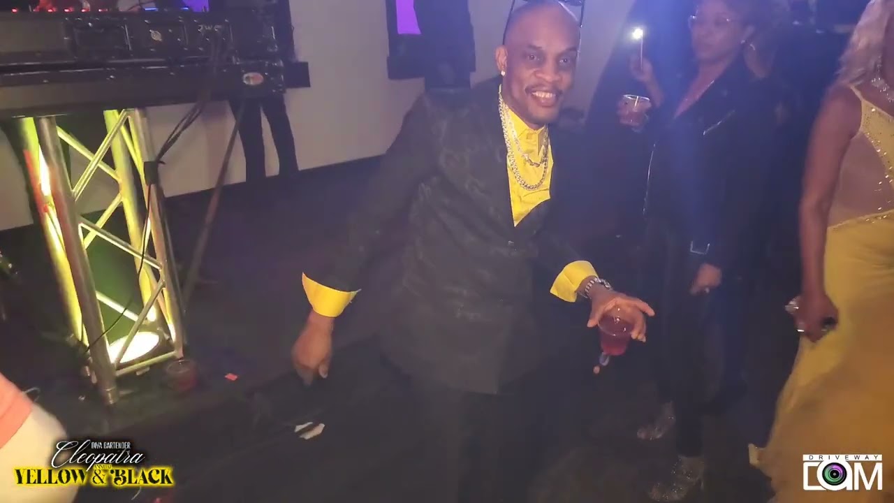 Cleo Yellow N Black Affair Atlanta