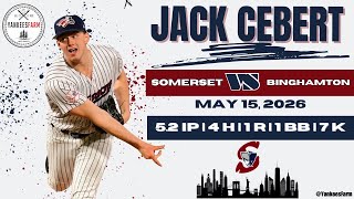 Jack Cebert Vs. Binghamton Rumble Ponies 5/15/26