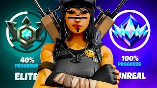 Solo Ranked CROWN WIN with medallions | Fortnite Gameplay