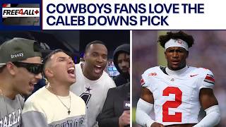Dallas Cowboys fans react to picking Caleb Downs at No. 11