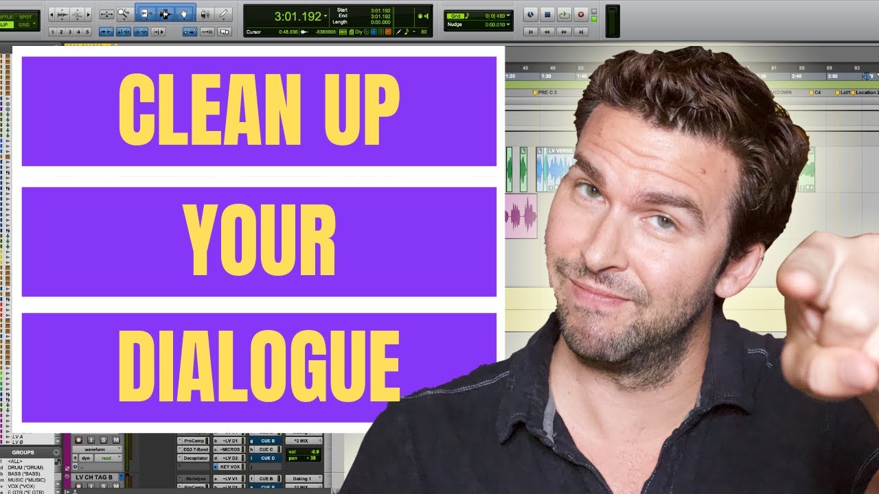 Clean Up Dialogue Audio [Solving Audio Problems] - YouTube