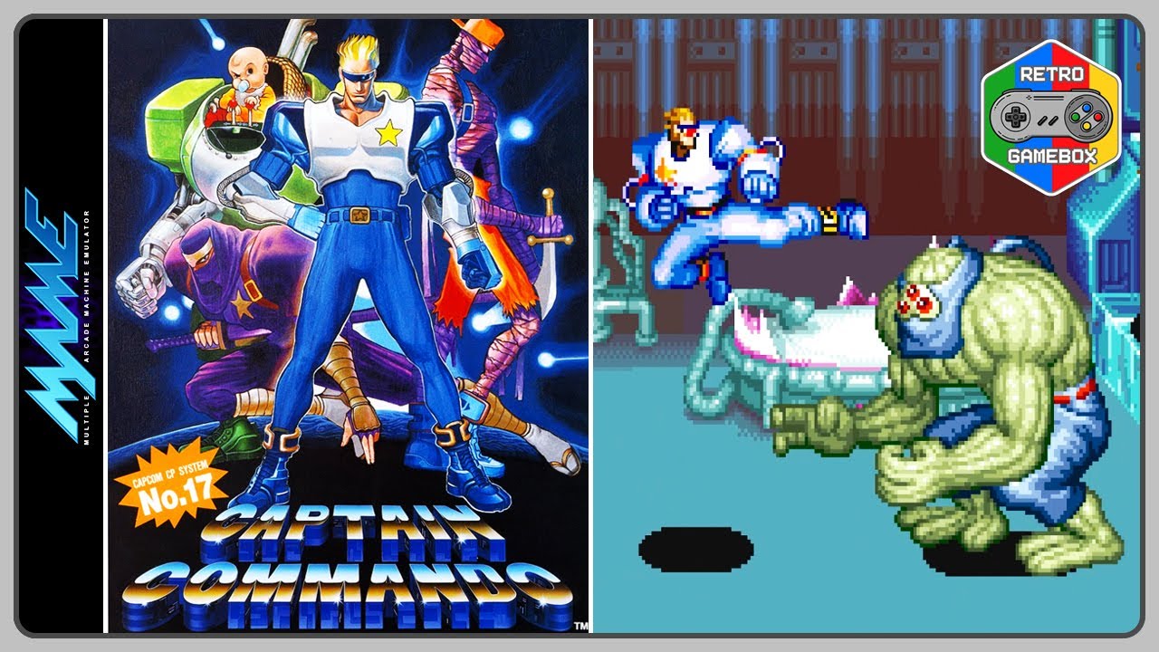 Captain Commando Longplay! #CaptainCommando #Capcom #retro